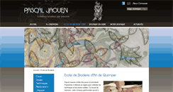 Desktop Screenshot of ecoledebroderie.com